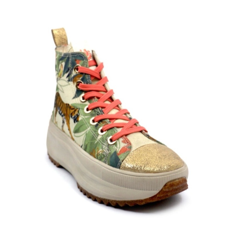 Jatarea Jui Round Toe Platform Designer Sneakers/Tennis Shoes Women’s Size 10 - Picture 4 of 4